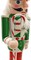 Christmas Nutcracker. Wizardi Classic Wooden Festive Decoration F07M14-31-N01702A